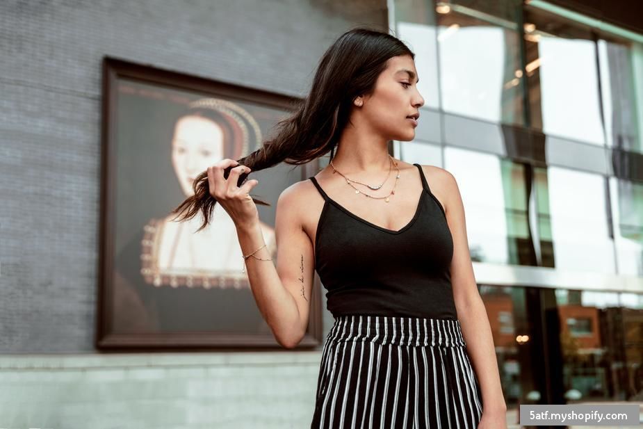 Striped Skirt and Top